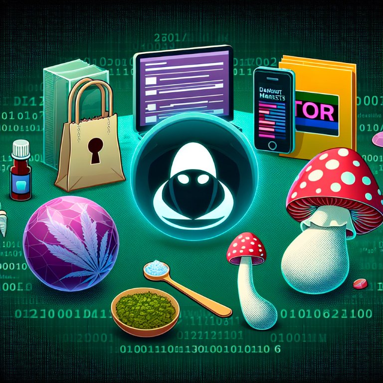 Fast and reliable drug trade on the darknet tor drug market